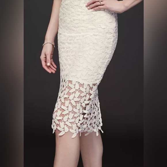 bardot off the shoulder lace dress Black Lace Maxi Dress main image 1